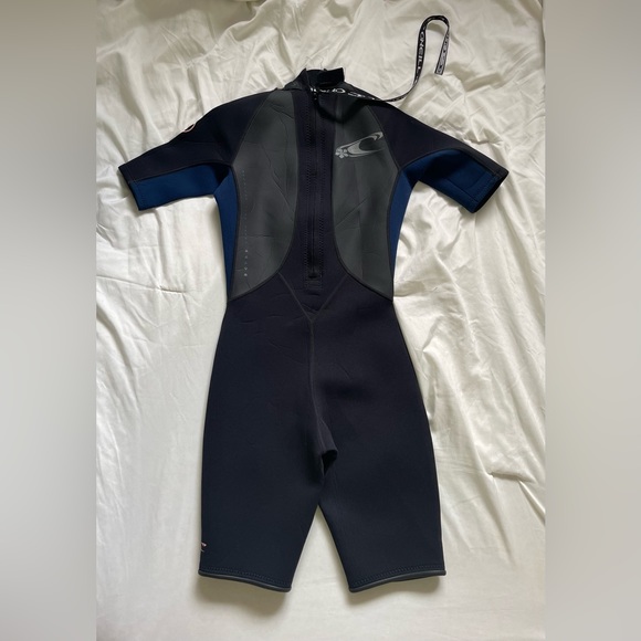 O'Neil Women’s Spring Wetsuit Reactor 2mm Shorty Shortsleeves Back Zip Size 6 - Picture 2 of 10